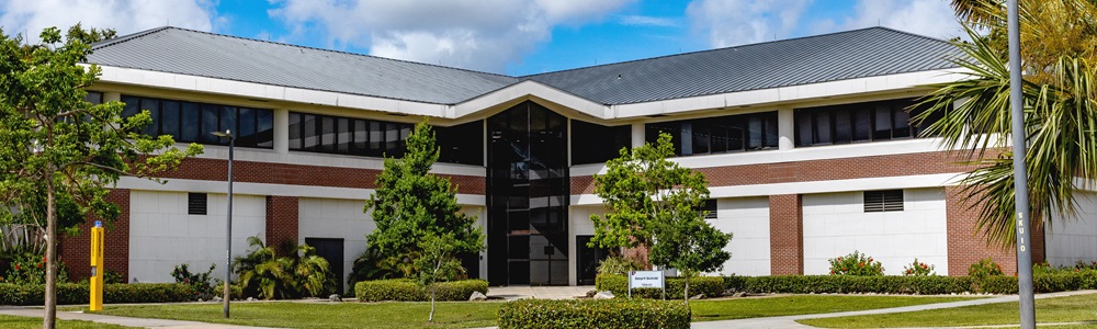 Skurla Hall is the on-campus home of the College of Aeronautics