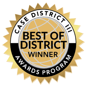 Best of CASE District III Awards Program badge